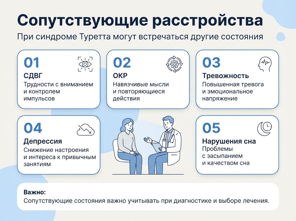 Лечение синдрома Туретта в городе Верхняя Салда инфографика
